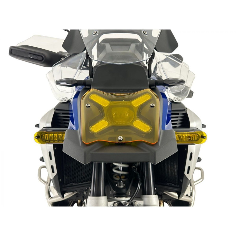 Protection de Phare Jaune WRS pour BMW R 1300 GS Adventure (24-26) - BM105GF Protection de Phare Jaune WRS pour BMW R 1300 GS Adventure (24-26) - BM105GF