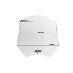 Pare-Brise Touring Claire WRS pour BMW R 1200 R (06-14) - BM001T