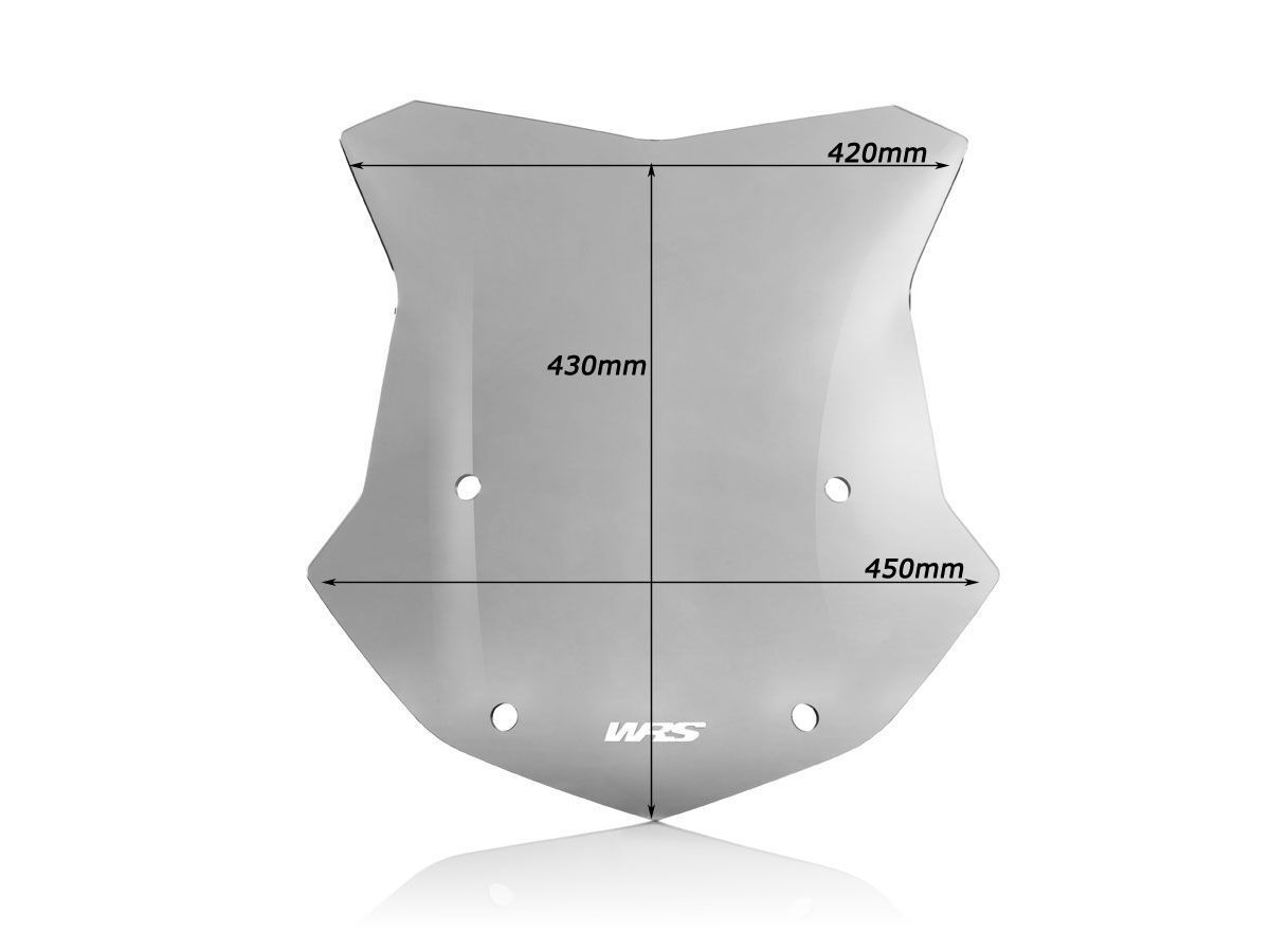 Pare-Brise Sport Fumé WRS pour BMW R 1200 GS (13-19) - BM023F