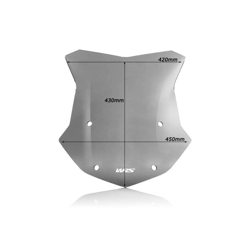 Pare-Brise Sport Fumé Foncé WRS pour BMW R 1250 GS (19-23) - BM023FS Pare-Brise Sport Fumé Foncé WRS pour BMW R 1250 GS (19-23) - BM023FS