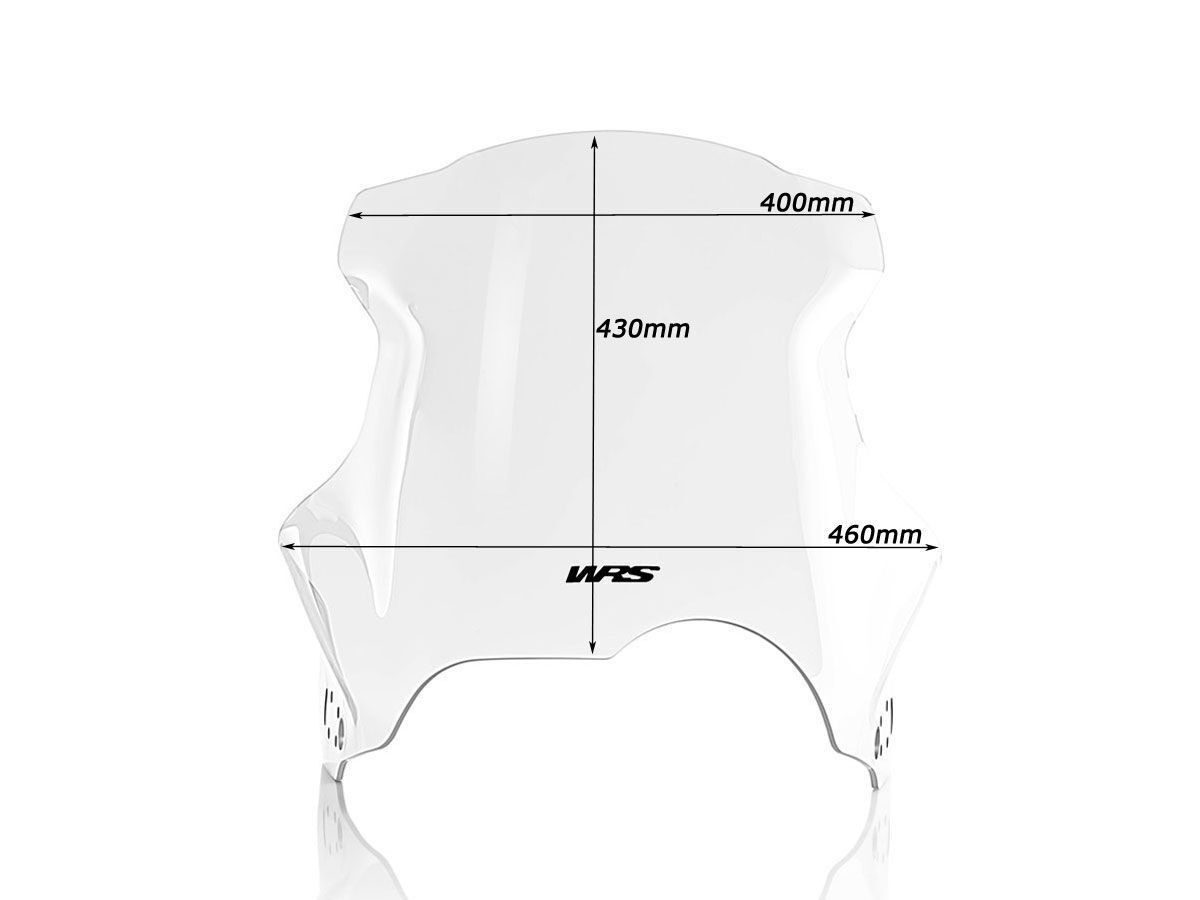 Pare-Brise Intermedio Claire WRS pour BMW R 1150 GS (99-04) - BM025T