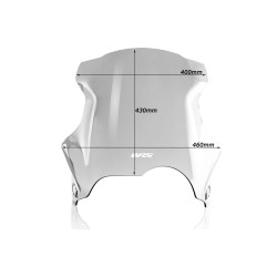 Pare-Brise Intermedio Fumé WRS pour BMW R 1150 GS (99-04) - BM025F