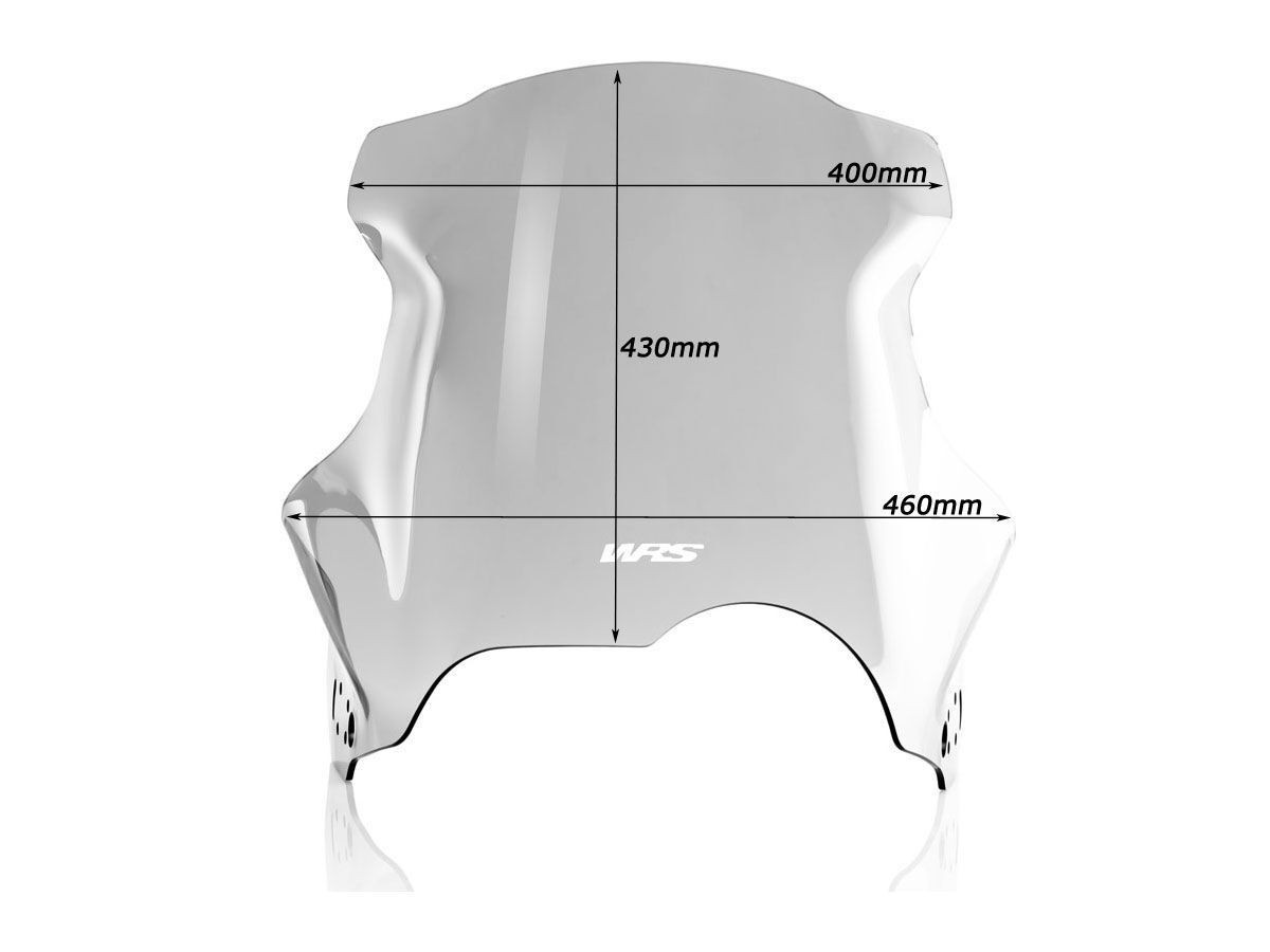 Pare-Brise Intermedio Fumé WRS pour BMW R 1150 GS (99-04) - BM025F