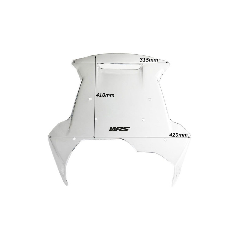 Pare-Brise Touring Claire WRS pour BMW F 800 GS (08-17) - BM016T Pare-Brise Touring Claire WRS pour BMW F 800 GS (08-17) - BM016T