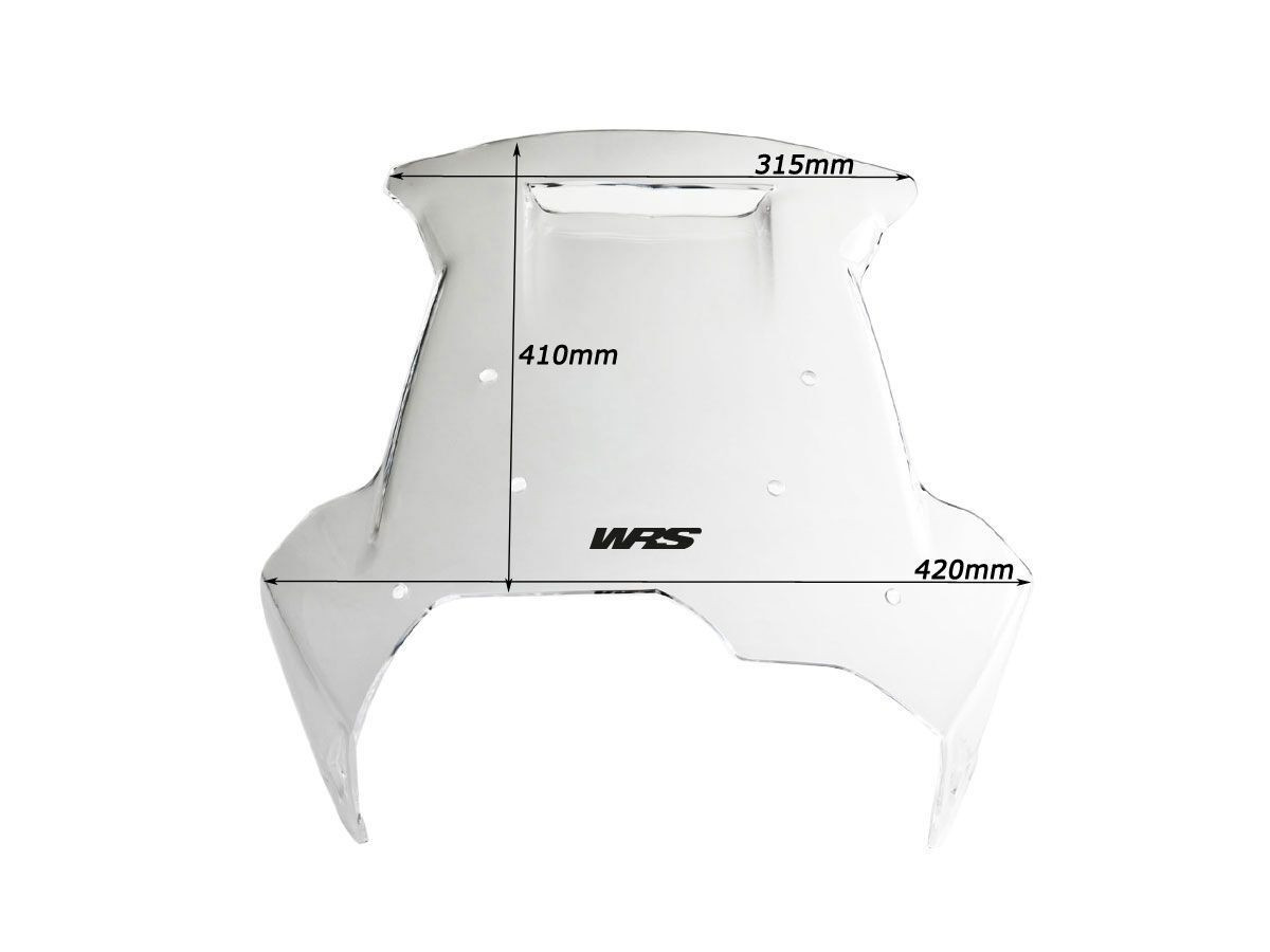 Pare-Brise Touring Claire WRS pour BMW F 800 GS (08-17) - BM016T