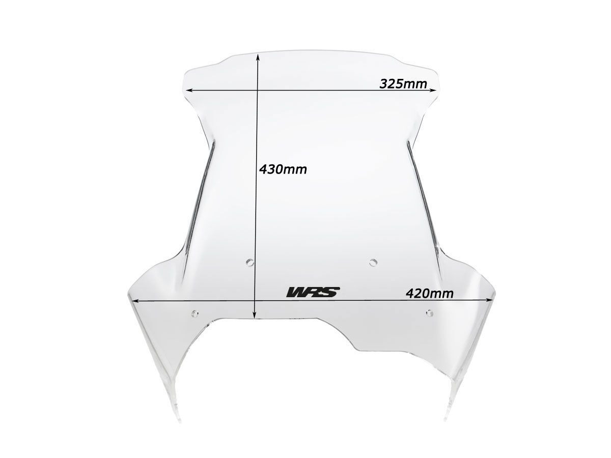 Pare-Brise Caponord Claire WRS pour BMW F 800 GS (08-17) - BM018T