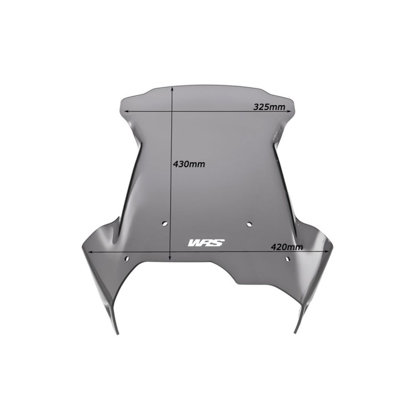 Pare-Brise Caponord Fumé WRS pour BMW F 800 GS (08-17) - BM018F Pare-Brise Caponord Fumé WRS pour BMW F 800 GS (08-17) - BM018F