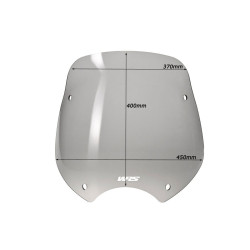 Pare-Brise Touring Fumé WRS pour BMW R 850 R (03-05) - BM020F