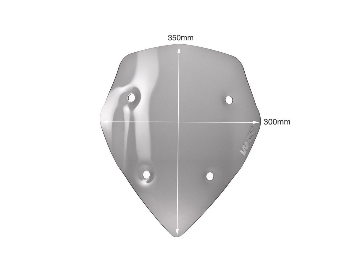 Pare-Brise Sport Fumé Foncé WRS pour Ducati Multistrada 1200 et S (13-14) - DU005FS