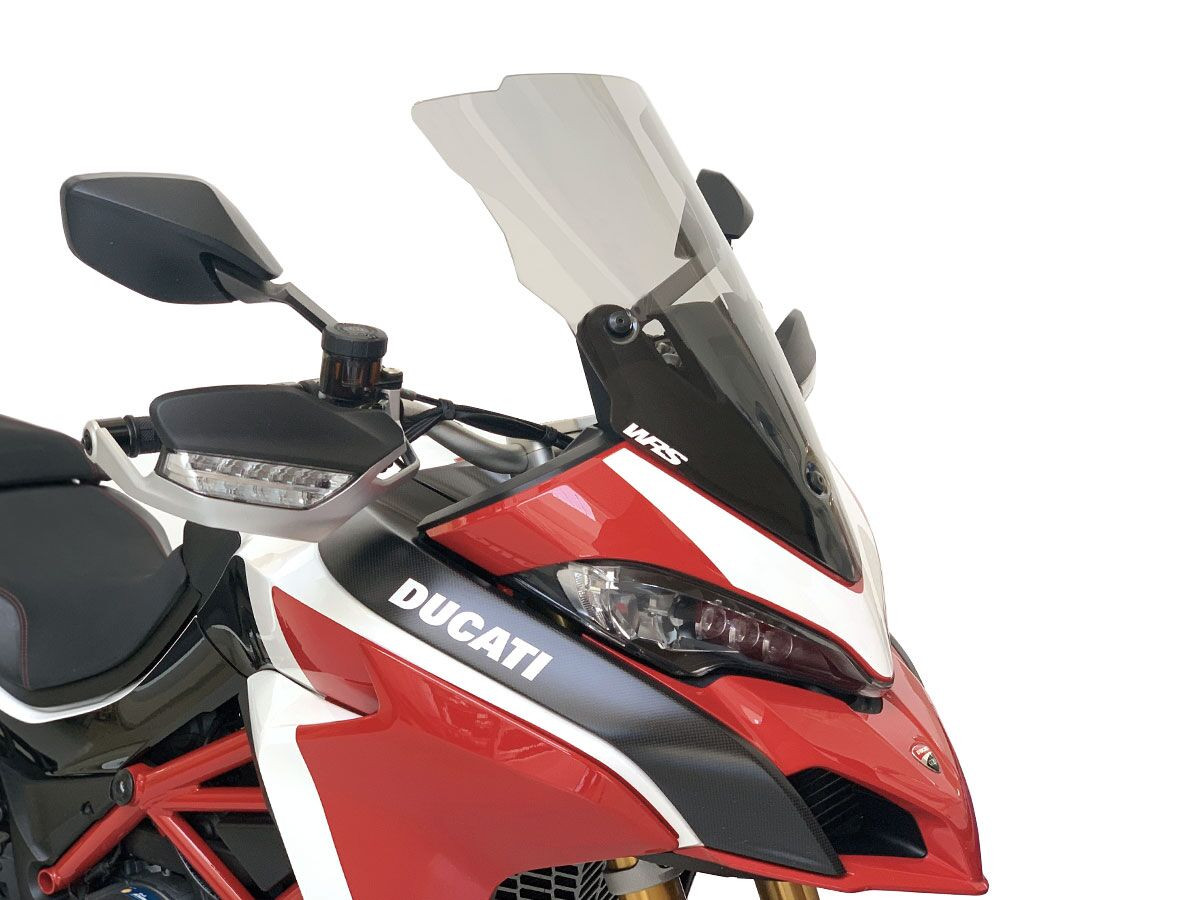 Pare-Brise Touring Fumé WRS pour Ducati Multistrada 1200 S Enduro (16-18) - DU006F