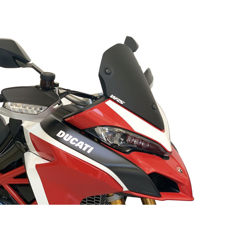 Pare-Brise Sport Noir Mat WRS pour Ducati Multistrada 1200 et S (15-17) - DU007NO Pare-Brise Sport Noir Mat WRS pour Ducati Multistrada 1200 et S (15-17) - DU007NO