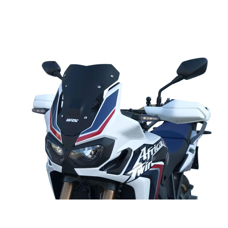 Pare-Brise Sport Noir Mat WRS pour Honda CRF 1000 L Africa Twin (16-19) - HO006NO Pare-Brise Sport Noir Mat WRS pour Honda CRF 1000 L Africa Twin (16-19) - HO006NO