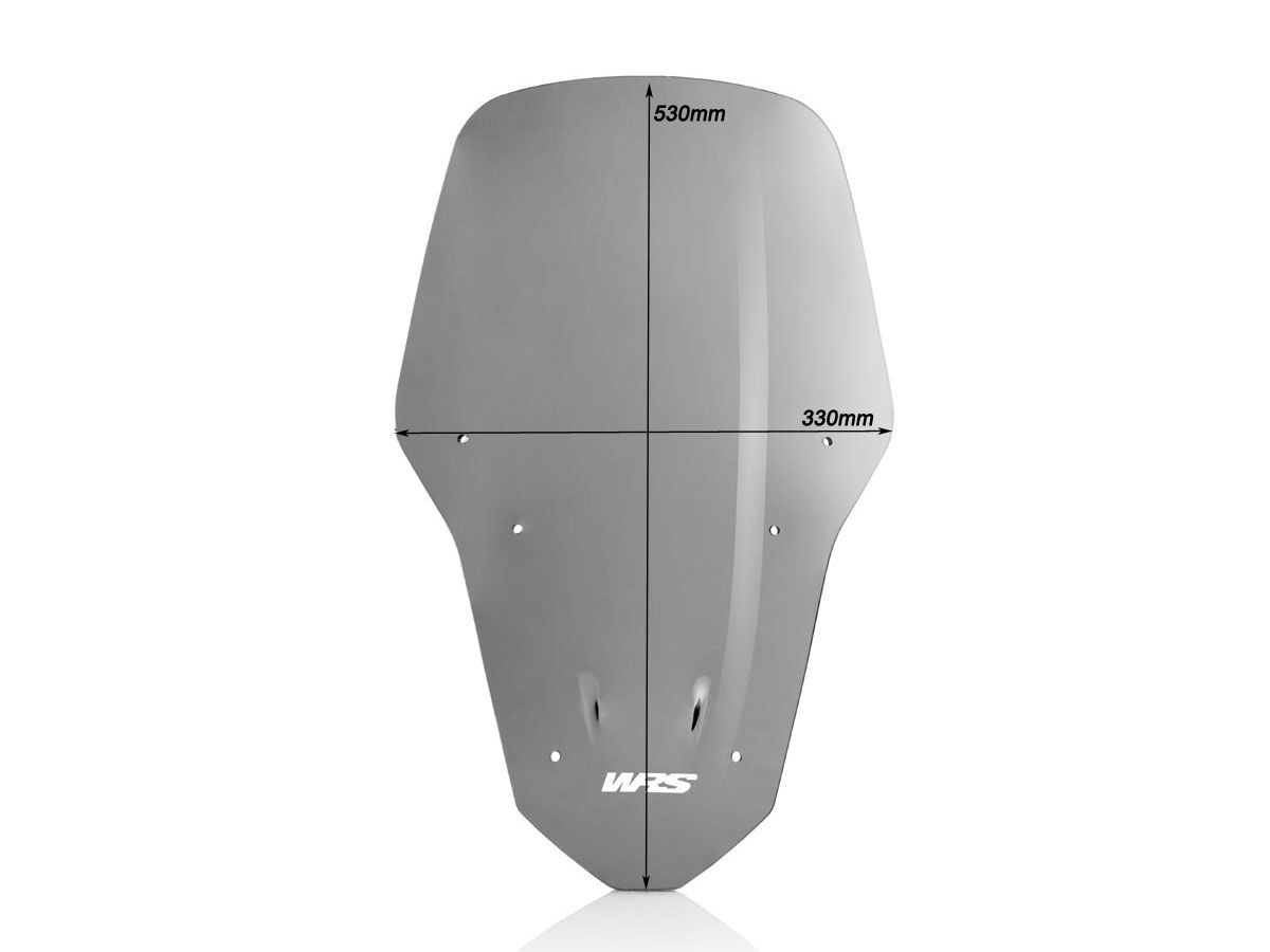 Pare-Brise Adventure Fumé WRS pour Honda CRF 1000 L Africa Twin (16-19) - HO005F