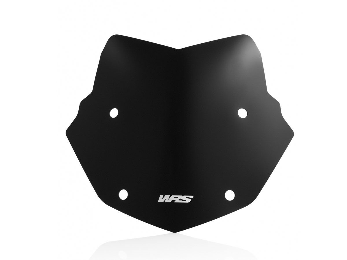 Pare-Brise Enduro Noir Mat WRS pour BMW R 1200 GS (13-19) - BM026NO
