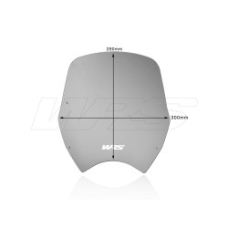 Pare-Brise Sport Fumé Foncé WRS pour Honda XL 700 V Transalp (08-13) - HO002FS