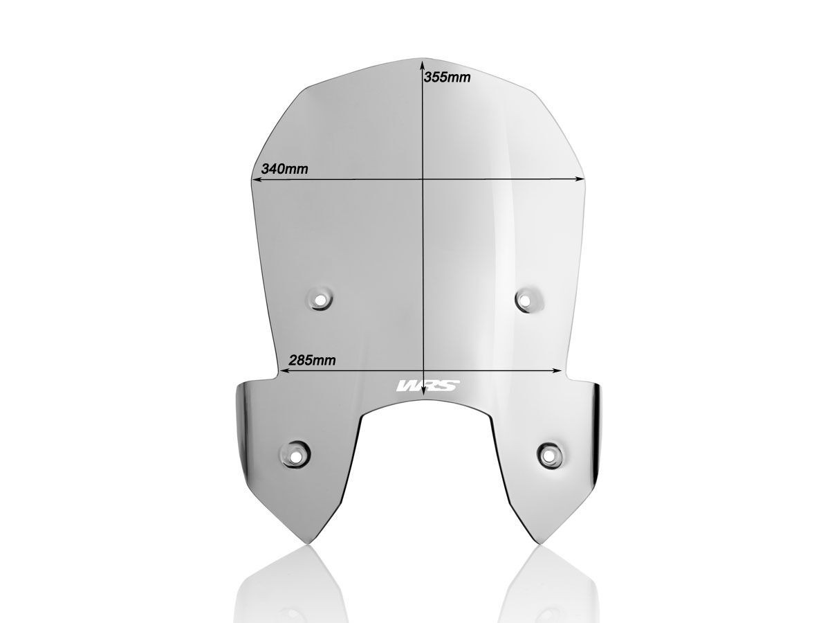 Pare-Brise Intermedio Fumé WRS pour KTM Adventure 1190 et R (13-16) - KT002F