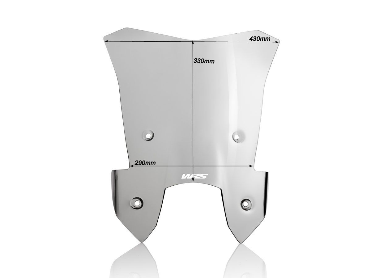Pare-Brise Touring Fumé WRS pour KTM Adventure 1090 et R (17-18) - KT003F