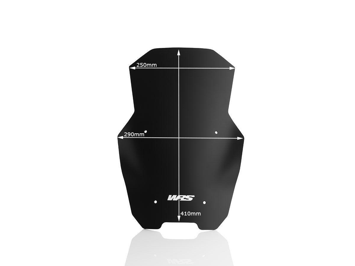 Pare-Brise Sport Noir Mat WRS pour Honda X-ADV 750 (17-20) - HO013NO