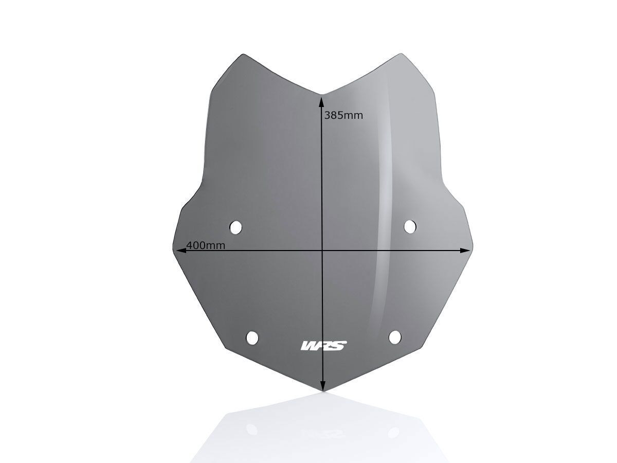 Pare-Brise Standard Fumé Foncé WRS pour BMW R 1250 GS Adventure (19-24) - BM040FS