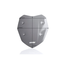 Pare-Brise Sport Fumé Foncé WRS pour BMW S 1000 XR (15-19) - BM041FS