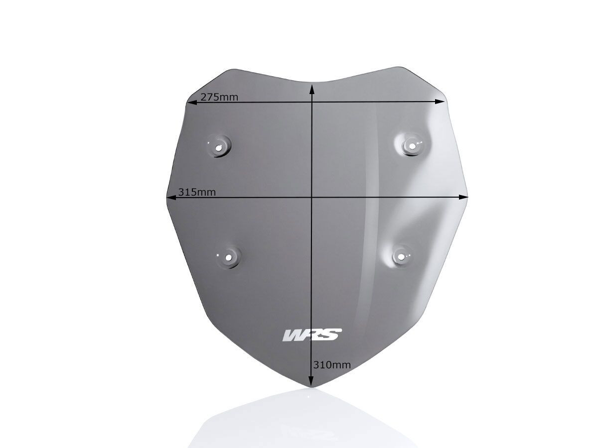 Pare-Brise Sport Fumé Foncé WRS pour BMW S 1000 XR (15-19) - BM041FS