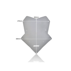 Pare-Brise Sport Fumé Foncé WRS pour Yamaha Tracer 9 (21-24) - YA005FS