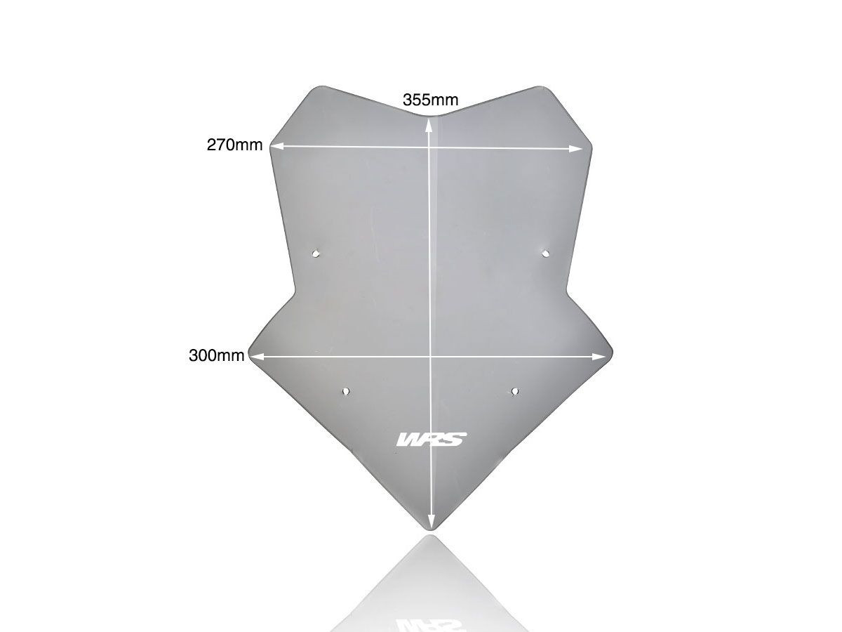 Pare-Brise Sport Fumé Foncé WRS pour Yamaha Tracer 9 (21-24) - YA005FS