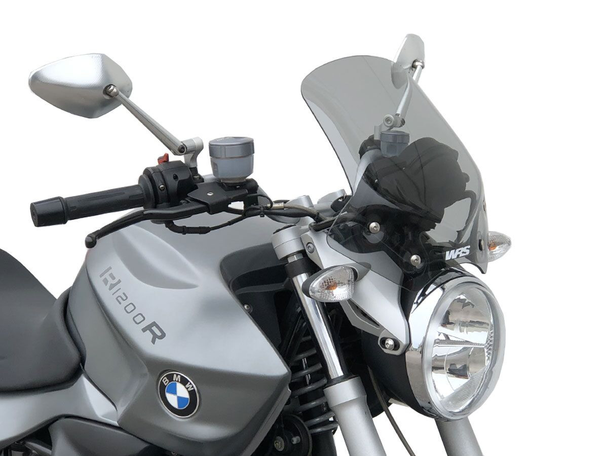 Pare-Brise Intermedio Fumé WRS pour BMW R 1200 R (06-14) - BM044F