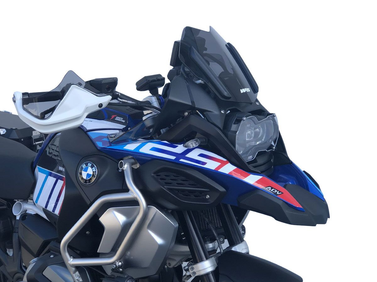 Pare-Brise Rallye Fumé Foncé WRS pour BMW R 1200 GS (13-19) - BM045FS