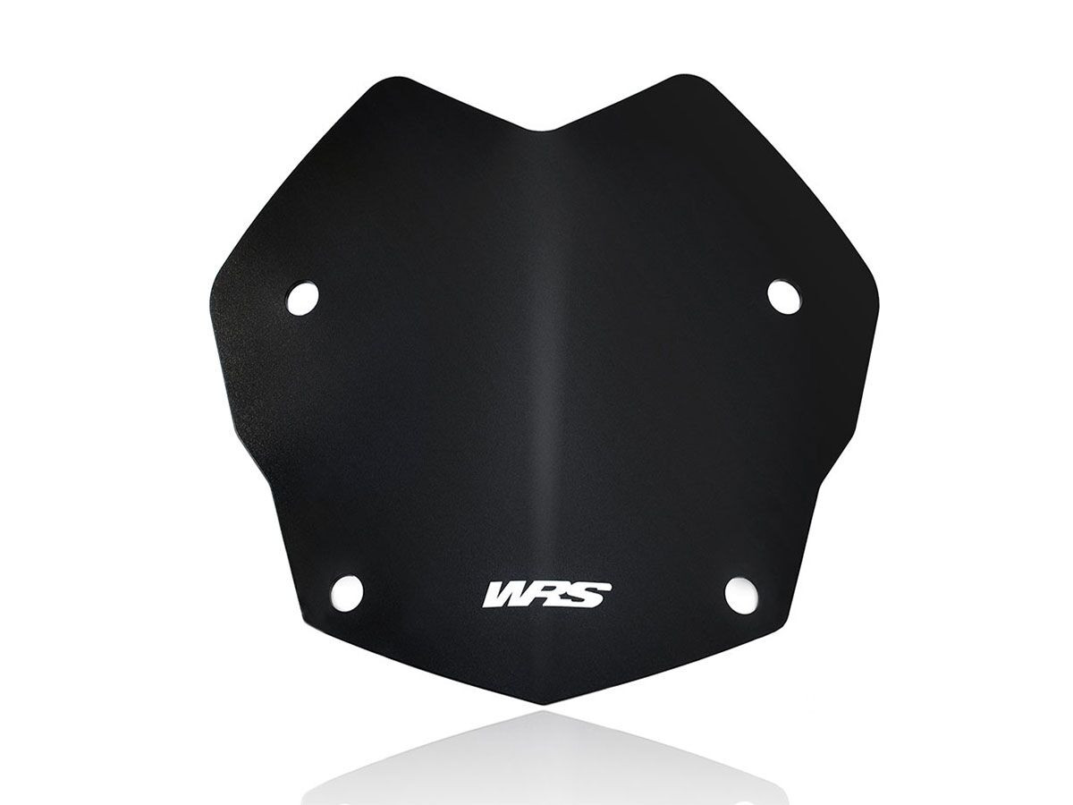 Pare-Brise Rallye Noir Mat WRS pour BMW R 1200 GS Adventure (13-19) - BM045NO