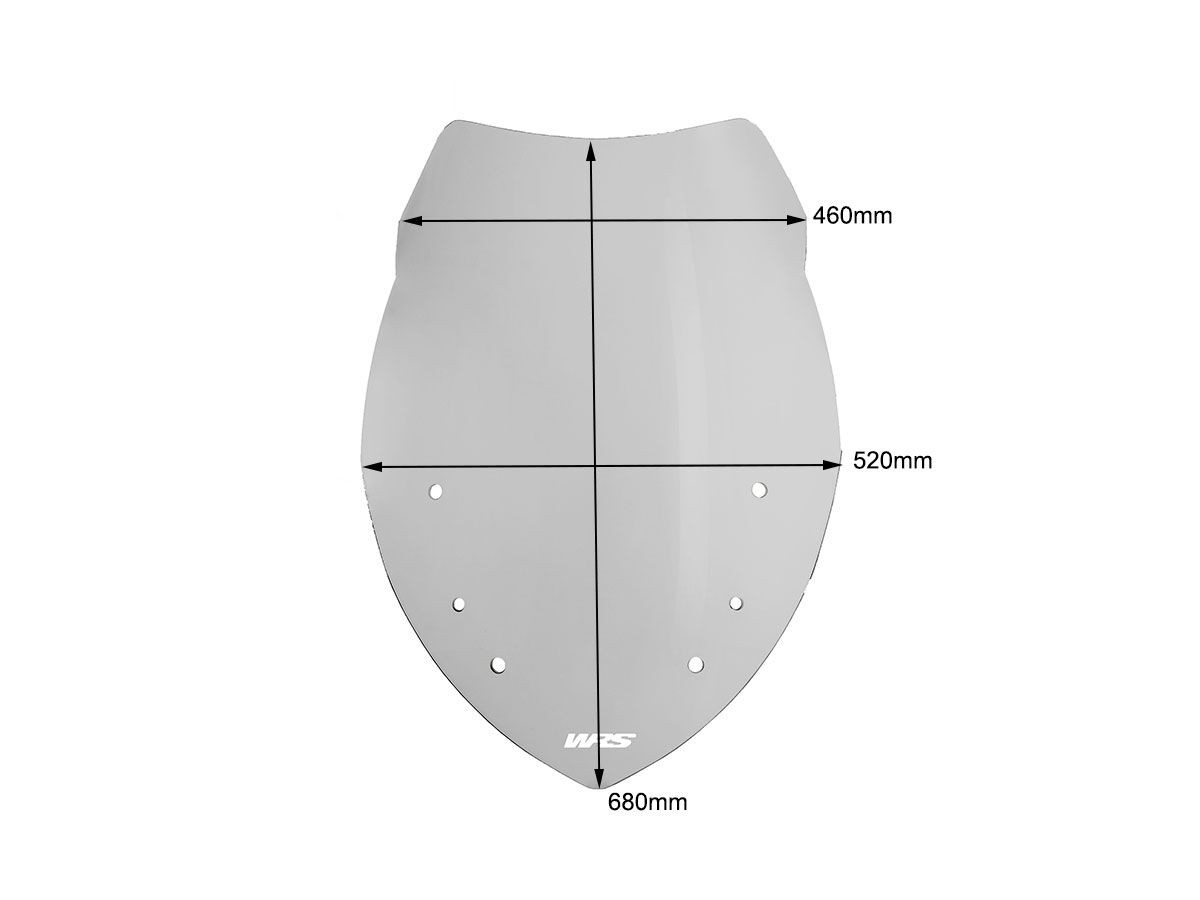 Pare-Brise Touring Fumé WRS pour BMW R 1200 RT (05-13) - BM039F