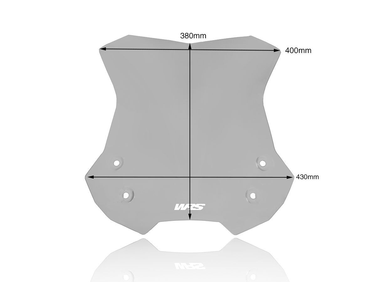 Pare-Brise Touring Fumé WRS pour Suzuki DL 650 V-Strom (17-24) - SU003F
