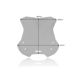Pare-Brise Touring Fumé WRS pour Suzuki DL 650 V-Strom XT (17-24) - SU003F