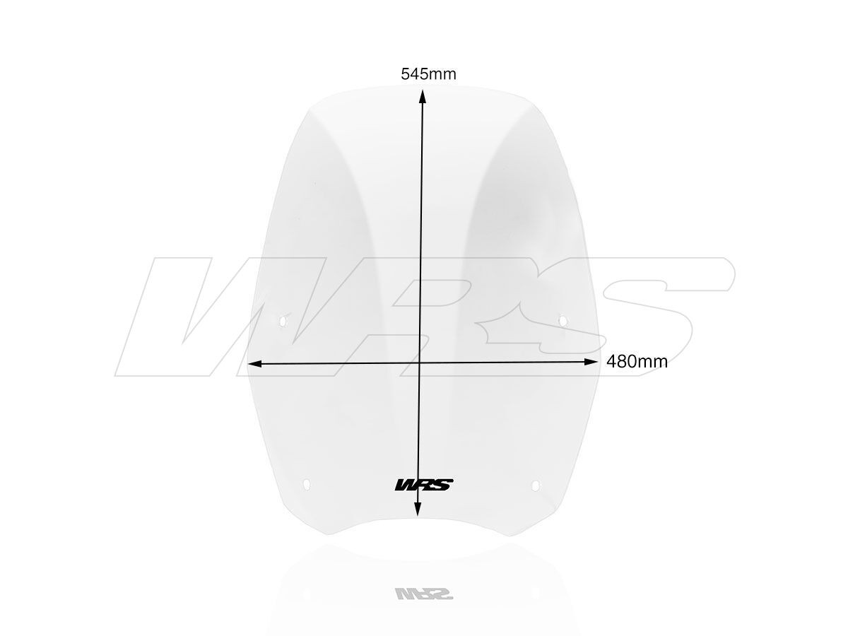 Pare-Brise Touring Claire WRS pour Honda SH 300 I (15-20) - HO019T