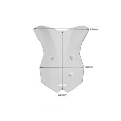 Pare-Brise Touring Fumé WRS pour KTM Super Duke 1290 GT (19-24) - KT006F