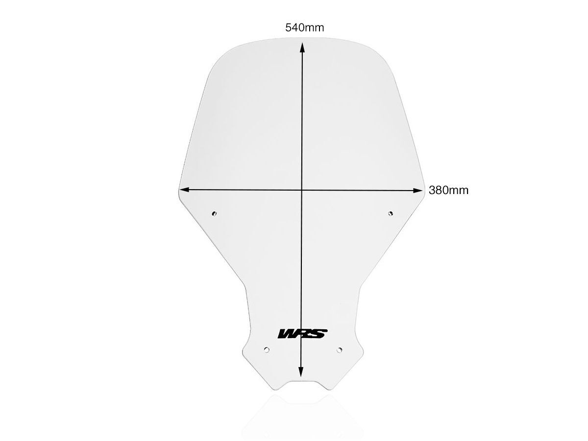 Pare-Brise Touring Claire WRS pour Honda CRF 1100 L Africa Twin (20-24) - HO029T
