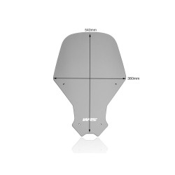 Pare-Brise Touring Fumé WRS pour Honda CRF 1100 L Africa Twin (20-24) - HO029F