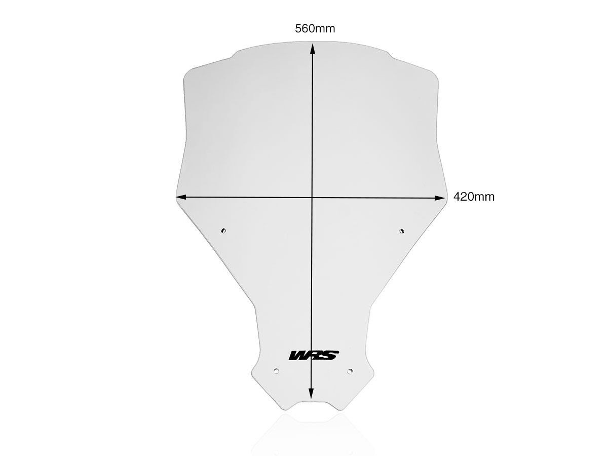 Pare-Brise Caponord Claire WRS pour Honda CRF 1100 L Africa Twin (20-24) - HO028T