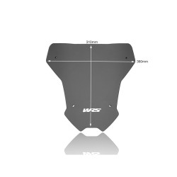 Pare-Brise Sport Fumé Foncé WRS pour Honda CRF 1100 L Africa Twin Adventure Sports (20-24) - HO027FS