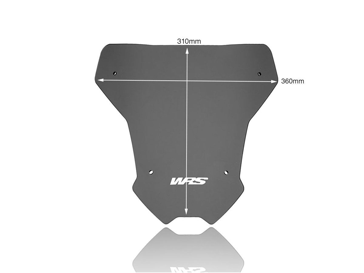 Pare-Brise Sport Fumé Foncé WRS pour Honda CRF 1100 L Africa Twin Adventure Sports (20-24) - HO027FS