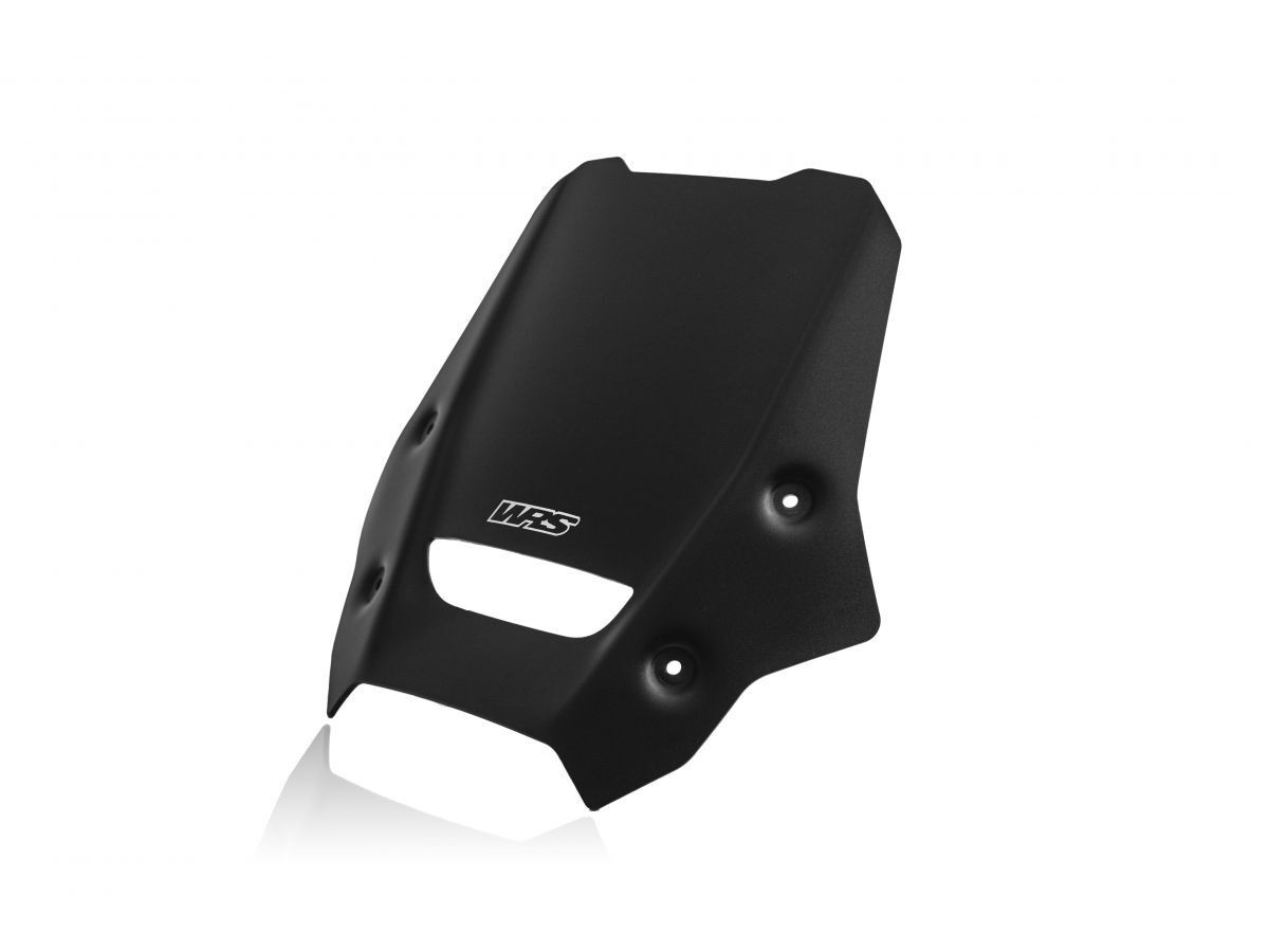 Pare-Brise Sport Noir Mat WRS pour Honda NX 500 A (24-26) - HO078NO