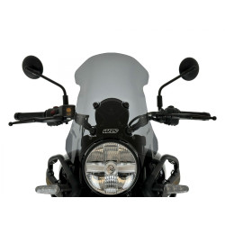 Pare-Brise Touring Fumé Foncé WRS pour Royal Enfield Himalayan 450 (24-25) - RE002FS