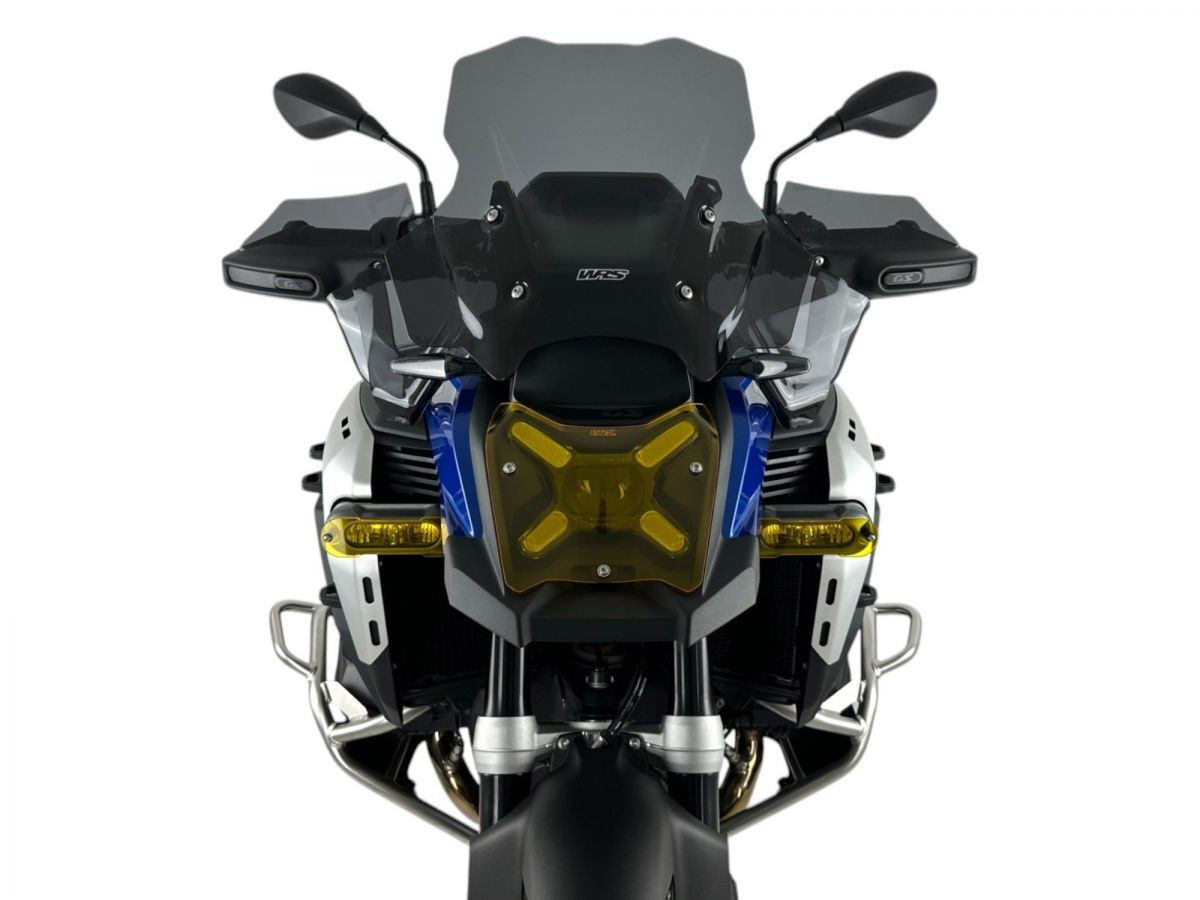 Pare-Brise Touring Plus avec radar Fumé Foncé WRS pour BMW R 1300 GS Adventure (24-26) - BM109FS