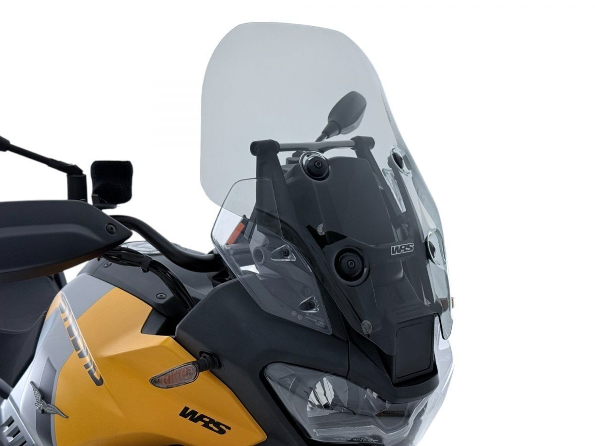 Bulle Caponord avec radar Fumé WRS pour Moto Guzzi Stelvio 1000 (24-26) - MG001F