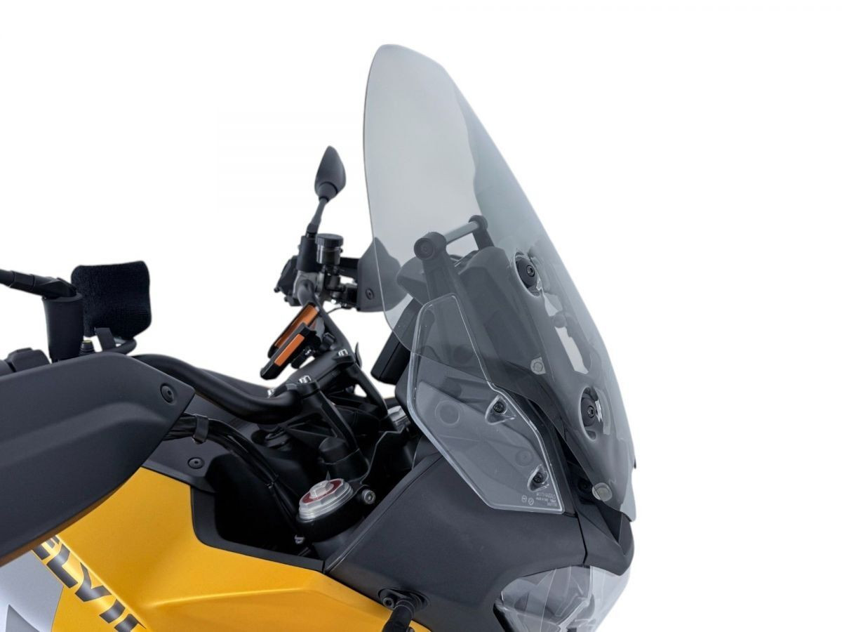 Bulle Caponord avec radar Fumé WRS pour Moto Guzzi Stelvio 1000 (24-26) - MG001F