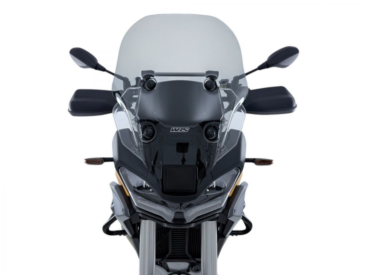 Bulle Caponord avec radar Fumé WRS pour Moto Guzzi Stelvio 1000 (24-26) - MG001F