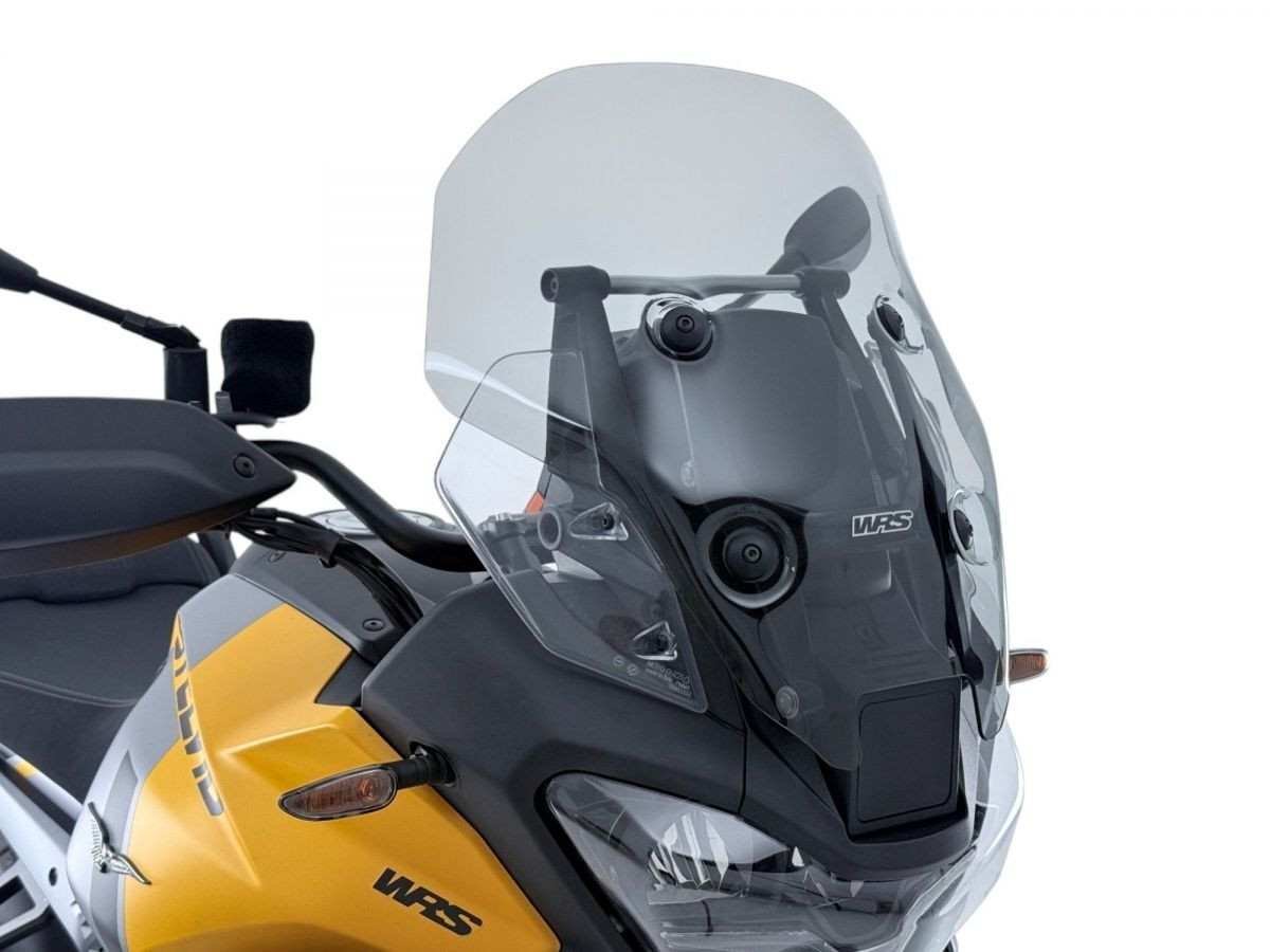 Bulle Touring avec radar Fumé WRS pour Moto Guzzi Stelvio 1000 (24-26) - MG002F