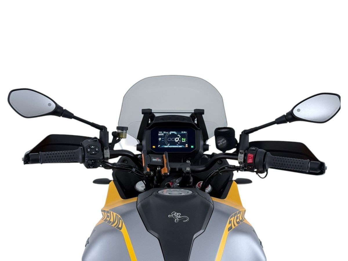 Bulle Touring avec radar Fumé WRS pour Moto Guzzi Stelvio 1000 (24-26) - MG002F