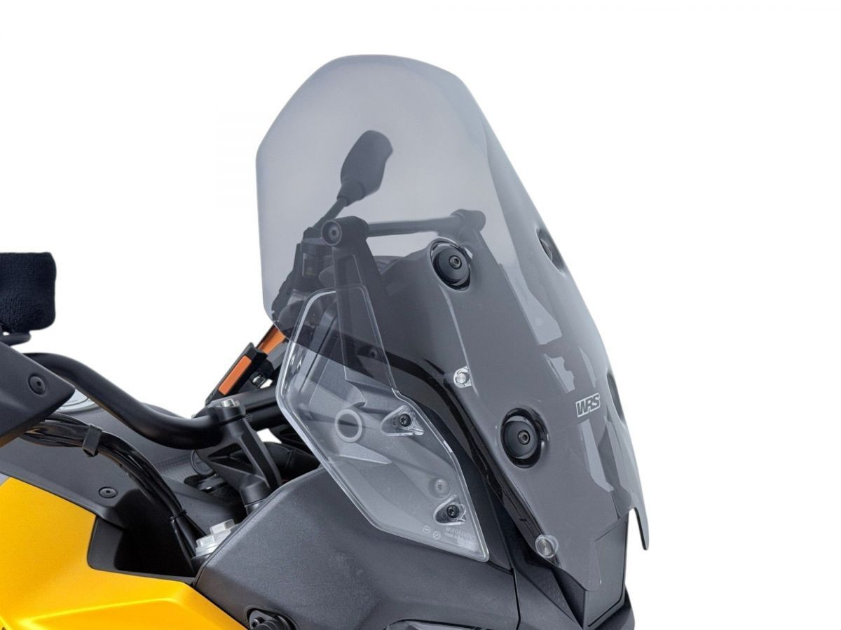 Bulle Touring avec radar Fumé Foncé WRS pour Moto Guzzi Stelvio 1000 (24-26) - MG002FS