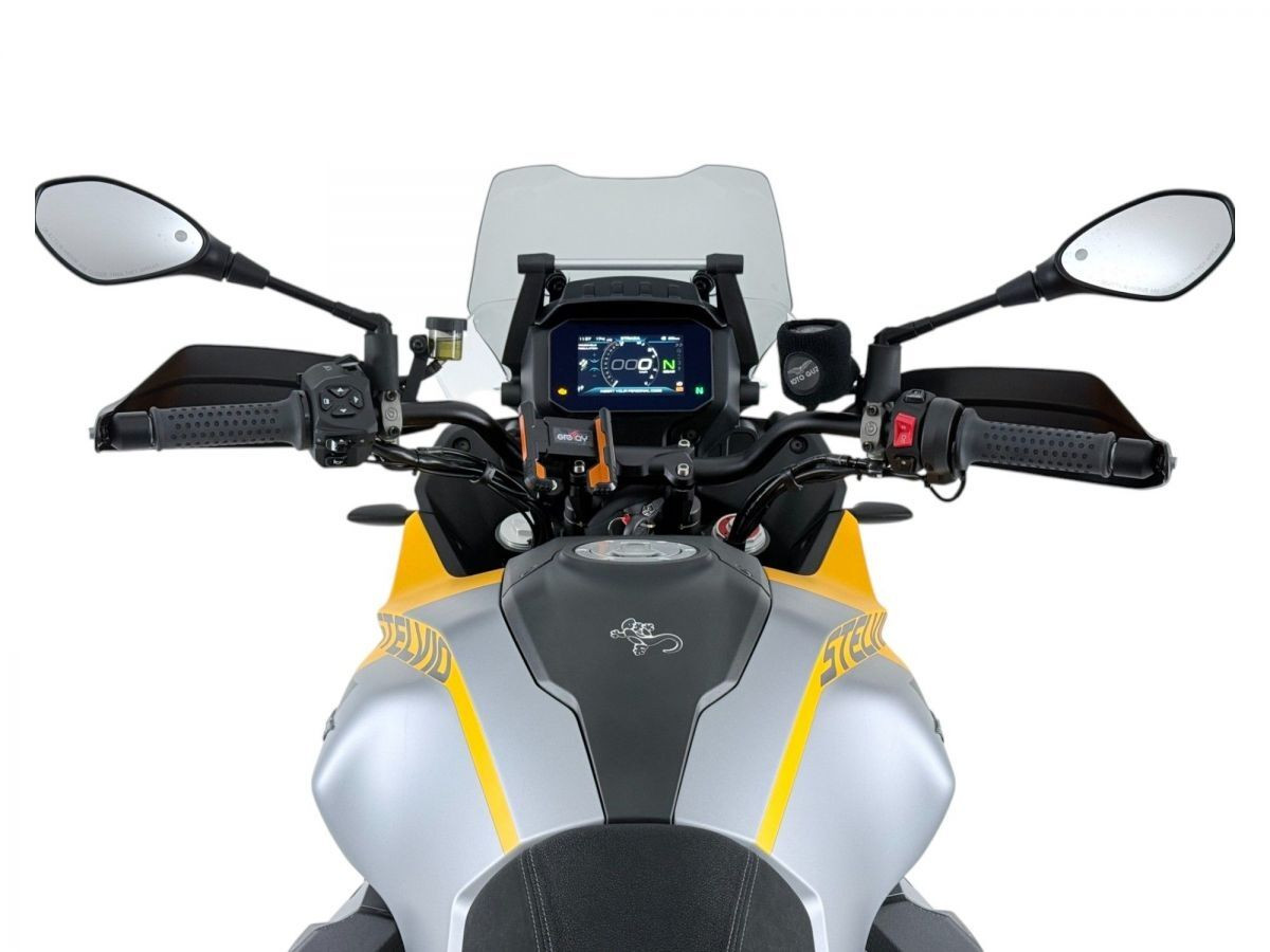 Bulle Sport avec radar Fumé WRS pour Moto Guzzi Stelvio 1000 (24-26) - MG003F